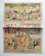 Vieux Papiers - Feuillet Publicitaire - Mastic Lhomme-Lefort