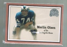 MERLIN OLSEN #87 UTAH STATE /