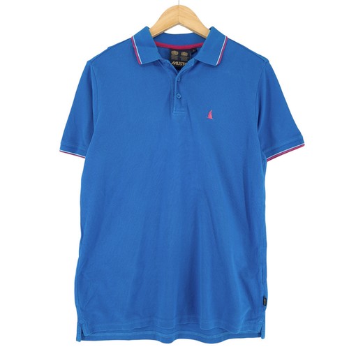 Polo vintage musto homme bleu - vintage,