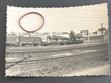 PHOTOGRAPHIE TRAIN WAGONS METZ Grue De Levage de 50T