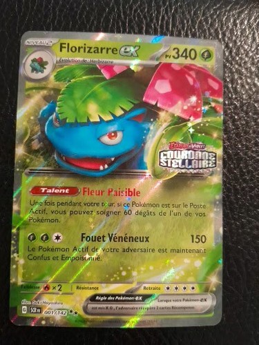 Carte pokemon florizarre - -, ex