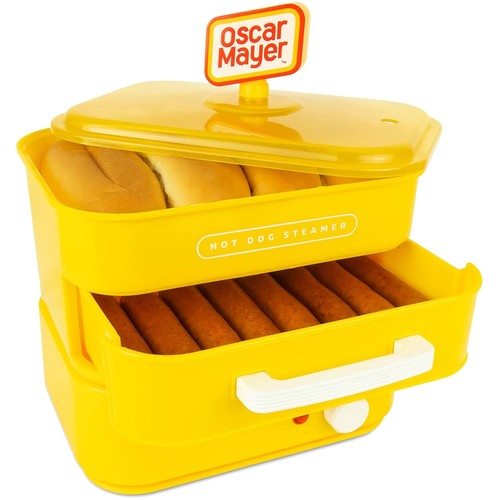 Diner style hot dog steamer - diner-style,