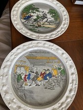 assiettes faïence Adams