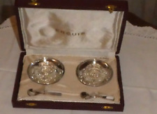 Paire de salerons Ercuis en