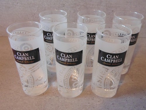Verres whisky clan - 6,