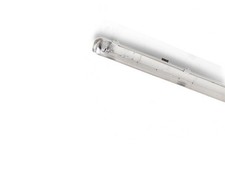 Réglette étanche saillie vide 1,2m, pour tube LED