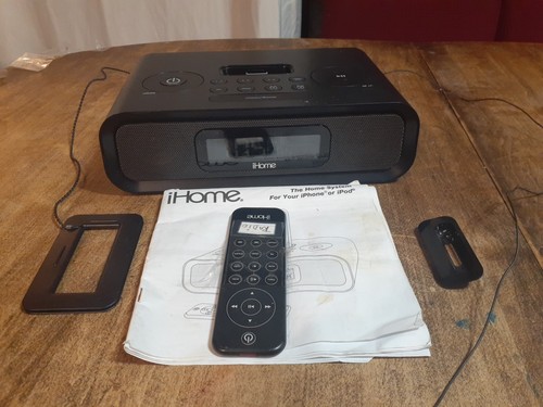 Ihome ip99b alarm clock radio - alarm,