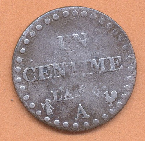 Centime a 1798 perles - centime, 6