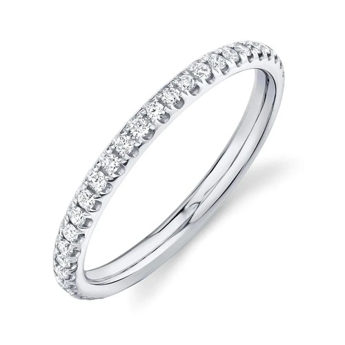 14k blanc diamant bague - or,