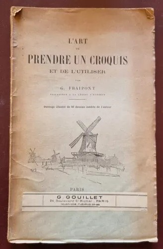 Vieux livre sur - , de