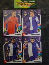 LOT DE 8 CARTES PANINI