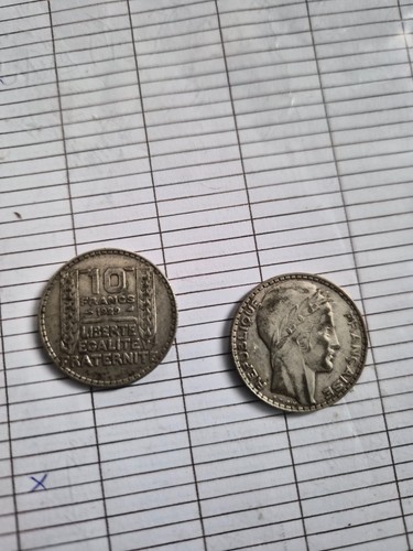 Piece argent francs p - argent, de