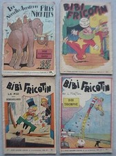 lot 4 anciennes BD Bibi