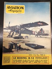 LOT DE 8 Revues AVIATION MAGAZINE Vintage Années 50' Salon Aéronautique