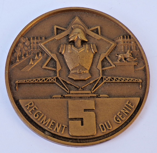 Médaille table bronze - médaille,