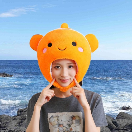Chapeau orange fantaisie pour - orange,