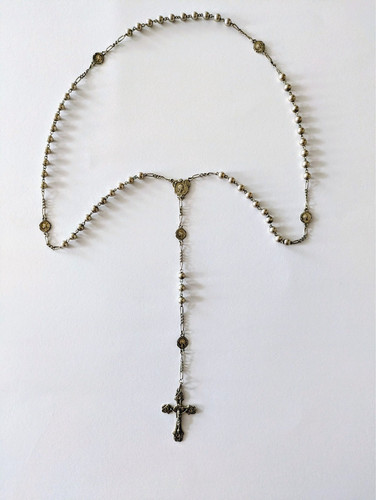 Superbe chapelet argent - superbe, en