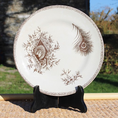 Ancienne assiette plate - , 23.5