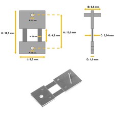 Ressort de pendule pour Urgos