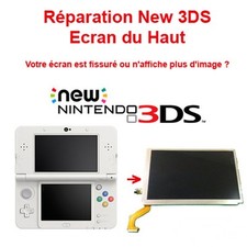 Ecran LCD supérieur (haut) de