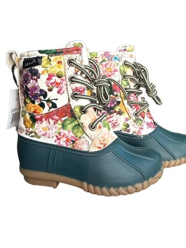 Jands floral lace duck - lace-up,