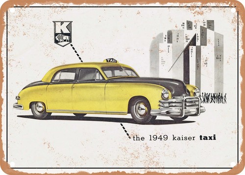 Metal sign 1949 - 1949, kaiser