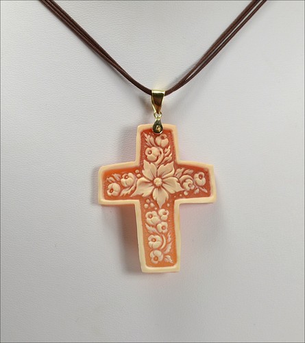 Pendentif jaune 18 kt - 18,