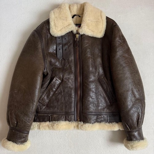 Schott real mouton bomber - schott,