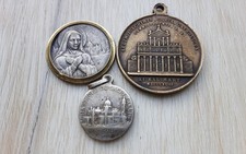 medaille vatican LEON XIII 1878 + basilique montmartre + autre