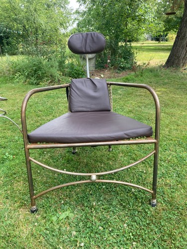 Fauteuil vintage métal - vintage, en