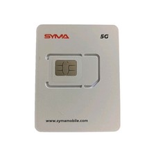 Carte Sim Prépayée Symamobile Compatible 5G