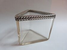 vase jardinière en cristal et