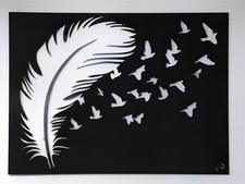 Décoration murale en bois -