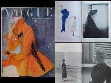 VOGUE OCTOBER 1947 - DIOR, BALMAIN, BALENCIAGA, BLUMENFELD, COFFIN