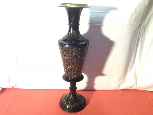 Vase oriental dinanderie de - oriental, en