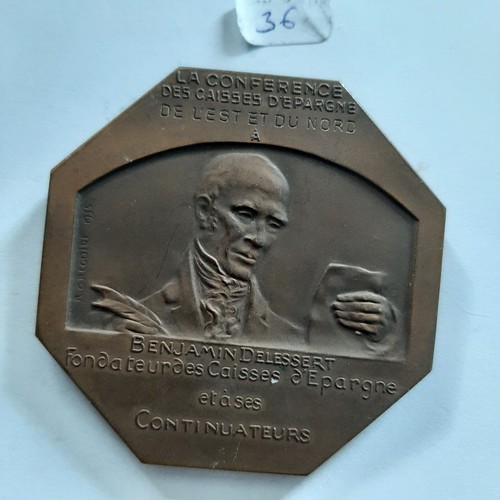 Medaille caisse épargne de - caisse,