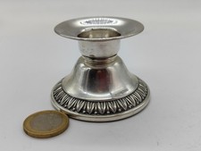 ELEGANT BOUGEOIR  DE BUREAU OU TOILETTE St LOUIS XVI EN ARGENT MASSIF ALLEMAND