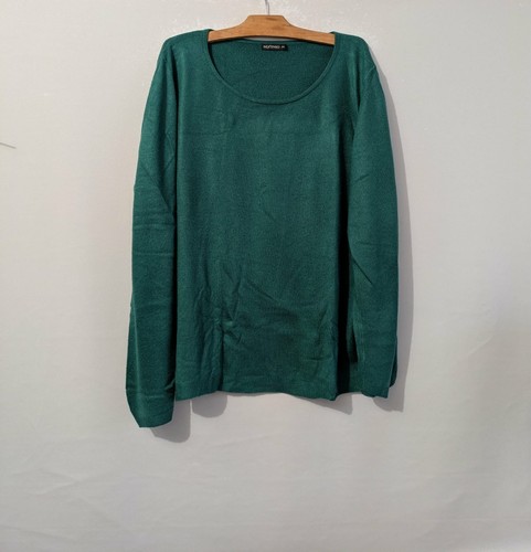 Pull vert coton acrylique - , t50