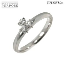 TIFFANY & Co. Aria #5.75US Ring Diamond Pt Platinum