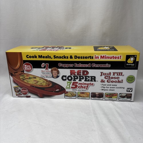 Copper red minute chef - red,