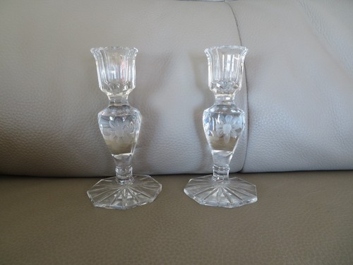 Bougeoirs cristal de - en,