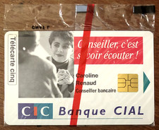 TELECARTE 5U CIC BANQUE CIAL