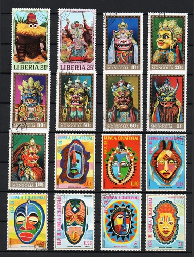 Lot timbres - de, 16