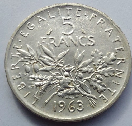 Pièce francs semeuse - de,