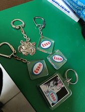 lot de 5 Porte-Clés esso