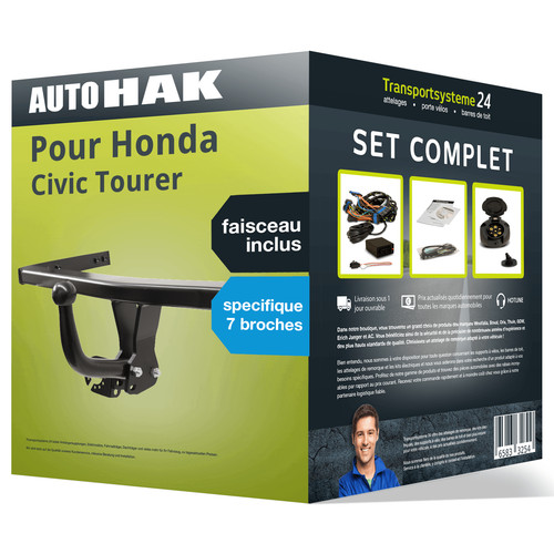 Attelage pour honda civic - pour,