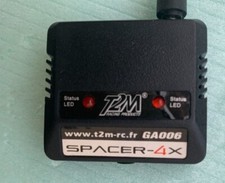 Chargeur USB de deux batteries Li-Po 3,7V 240mAh-Quadricoptère Spacer 4X