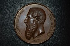 Belgique grande medaille Leopold II medaille d'admission