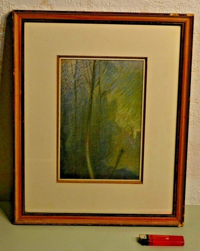 Tableau fusain pastel - fusain,