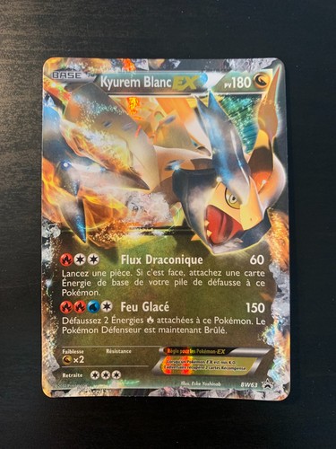 Carte pokémon kyurem blanc - pokémon,